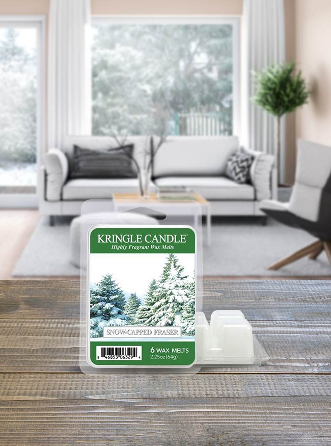 ILLATOS VIASZ KRINGLE CANDLE SNOW CAPPED FRASER Aromaüzlet